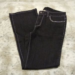 Excellent Faded Glory Embellished Bootcut Jeans: 8